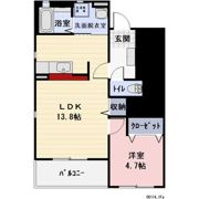 アルル南が丘B棟の間取り画像