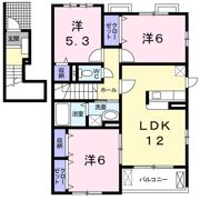 第6エスポワールの間取り画像