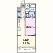 ヴィラバースの間取り画像
