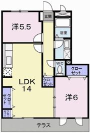 T＆F 96の間取り画像