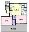 サンドミールBの間取り画像