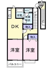 ソレイユみのりの間取り画像