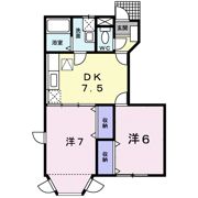シャンミリュ－弐番館の間取り画像