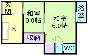 西本住宅の間取り画像