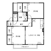 リビングタウン岩沼 ⅡCの間取り画像
