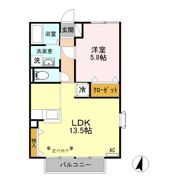 ハイツジョイの間取り画像