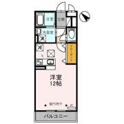 セジュール木本 Aの間取り画像