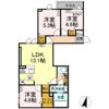 セレスティア江戸川Ⅱの間取り画像