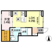 セレスティア竹の塚の間取り画像