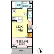 D Paina 上平間 Ⅱの間取り画像