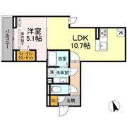 D Paina 上平間 Ⅱの間取り画像