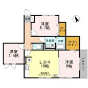 フラットSAKAEの間取り画像