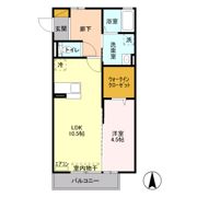 ロジュマン デラッセの間取り画像