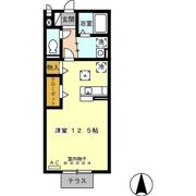 セジュール西田の間取り画像