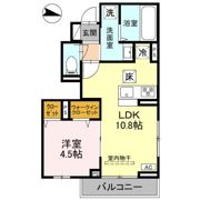 キャッスルヴュー山口の間取り画像
