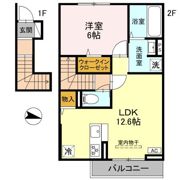 キャッスルヴュー山口の間取り画像