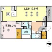 プランドゥブレ西新の間取り画像