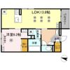 プランドゥブレ西新の間取り画像
