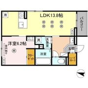 プランドゥブレ西新の間取り画像