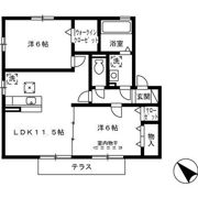 アプリコット．F Ⅱ棟の間取り画像