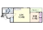 グランフロイデ六十谷の間取り画像