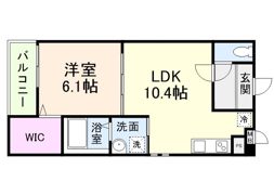 グランフロイデ六十谷の間取り画像