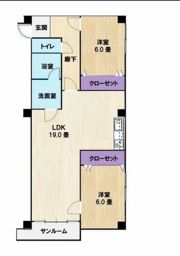 ガーデンハイツの間取り画像