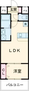 Lion鶴見の間取り画像