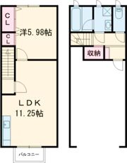 アウトメリッサの間取り画像