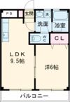 クレストコートの間取り画像