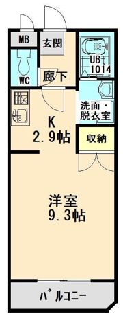 ユーミー日永マンションの間取り画像