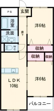 グランⅡの間取り画像