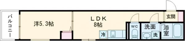クラブレジデンス東青梅の間取り画像