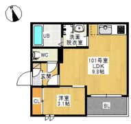 REGALEST 千田町の間取り画像
