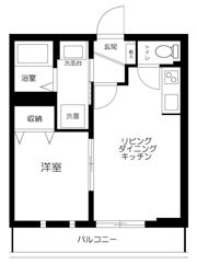 グランシェバリエの間取り画像