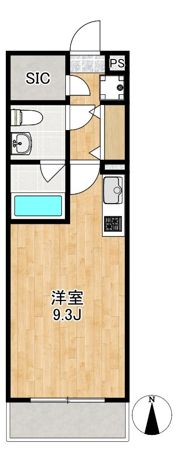 ドミール所沢Ⅴの間取り画像