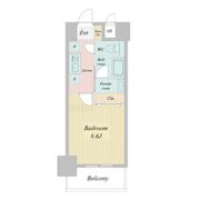 レジディア高岳の間取り画像