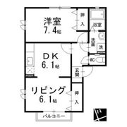 ラヴィーヌの間取り画像