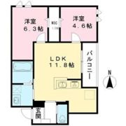 RIKO塚口の間取り画像