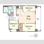 S-RESIDENCE大手門awesomeの間取り画像