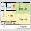 メイゾン青葉の間取り画像