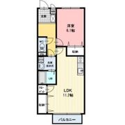 HopeHill新田の間取り画像