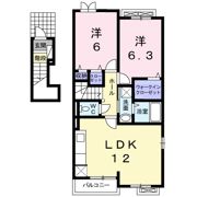 リヴィエール・ウエストⅡの間取り画像