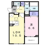 ソレイユ茨木の間取り画像