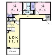 ソレイユ茨木の間取り画像