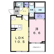 ソレイユ茨木の間取り画像