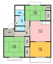 フレグランス川崎の間取り画像