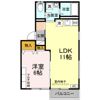 アパートメントコア αの間取り画像