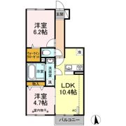 ガーデンベル イーストの間取り画像