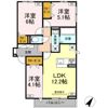 D-ROOM Nの間取り画像